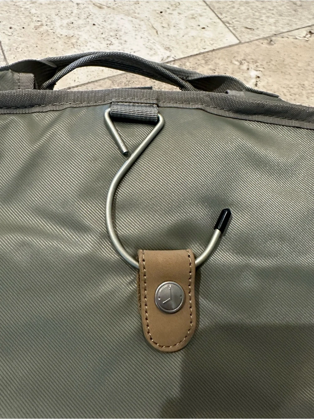 Briggs & Riley Tri-Fold Travel Garmet Bag - Gray